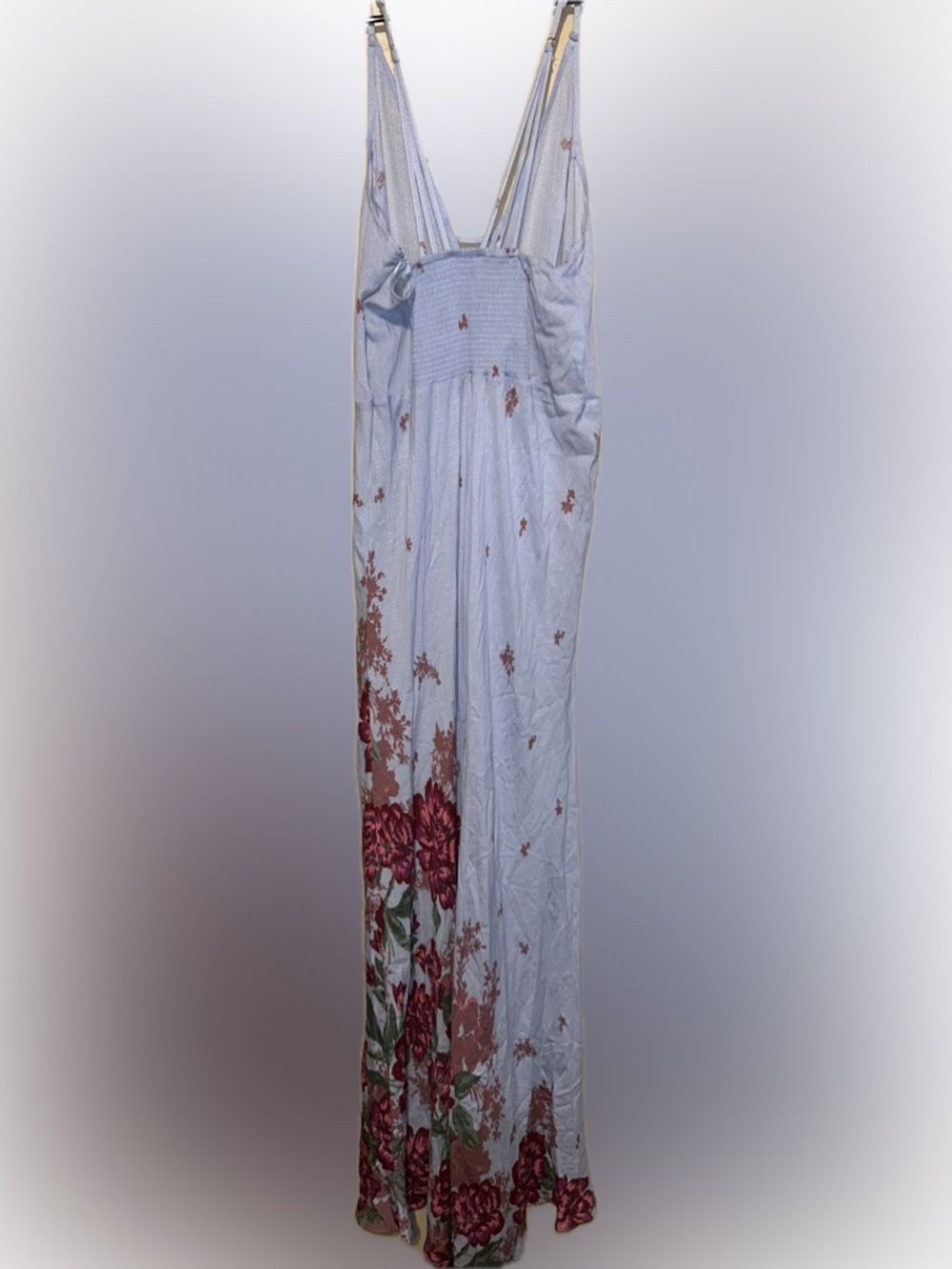 🔥5/$35🔥  Elegant Floral Maxi Dress | Size M - Picture 5 of 7